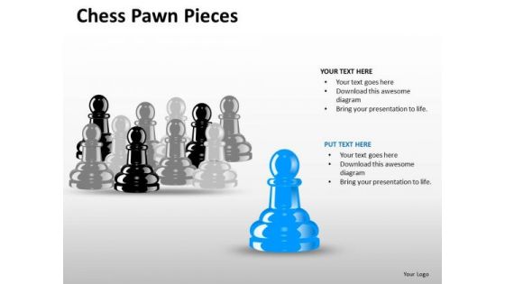 Consulting Diagram Chess Pawn Pieces Marketing Diagram