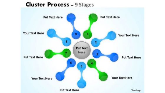 Consulting Diagram Cluster Process Stages Diagrams Strategic Management