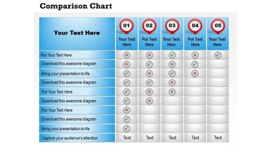 Consulting Diagram Comparison Chart For Effective Reports Business Cycle Diagram