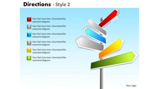 Consulting Diagram Directions Style 2 Strategic Management