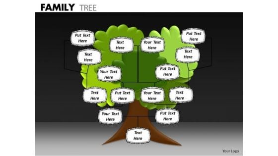 Consulting Diagram Family Tree Business Framework Model