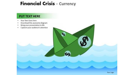 Consulting Diagram Financial Crisis Currency Strategy Diagram