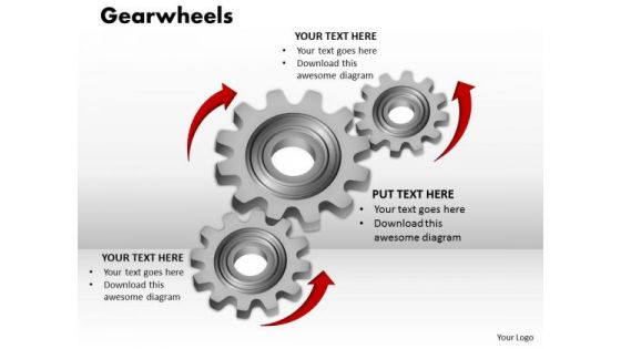 Consulting Diagram Gearwheels Business Cycle Diagram