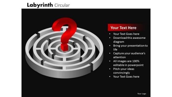 Consulting Diagram Labyrinth Circular Business Framework Model