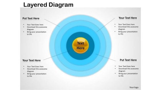 Consulting Diagram Layered Diagram With Strategy Diagram