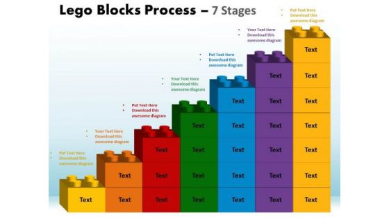 Consulting Diagram Lego Blocks Process 7 Stages Mba Models And Frameworks