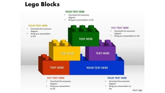 Consulting Diagram Lego Blocks Strategic Management