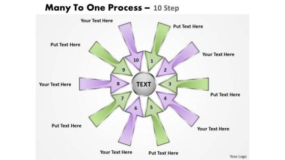 Consulting Diagram Many To One Process 10 Step Marketing Diagram Consulting Diagram Many To One Process 10 Step Marketing Diagram