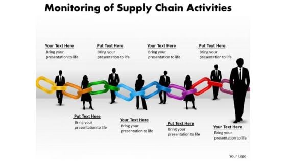Consulting Diagram Monitoring Of Supply Chain Activities Business Cycle Diagram