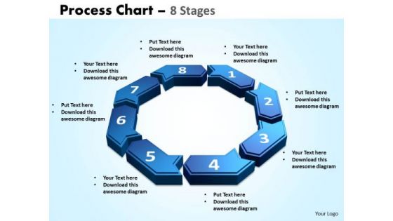 Consulting Diagram Process Chart 8 Stages Strategy Diagram