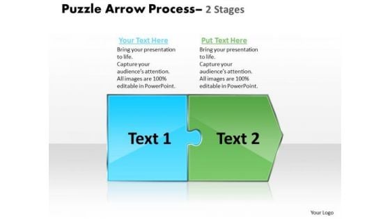 Consulting Diagram Puzzle 2 Stages Consulting Diagram Puzzle 2 Stages