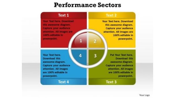 Consulting Diagram Square Chart With 4 Stages Strategy Diagram