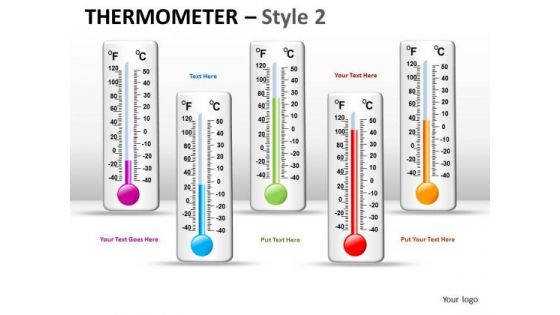 Consulting Diagram Thermometer Style 2 Strategic Management