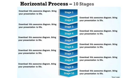 Consulting Diagram Vertical Process 10 Stages Sales Diagram