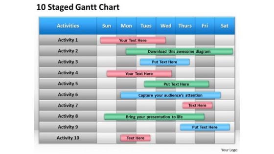 Consulting PowerPoint Template Gantt Chart Ppt Templates Backgrounds For Slides