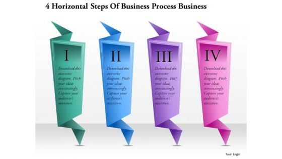 Consulting Slides 4 Horizontal Steps Of Business Process Business Presentation Consulting Slides 4 Horizontal Steps Of Business Process Business Presentation