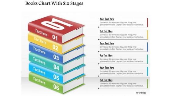 Consulting Slides Books Chart With Six Stages Business Presentation Consulting Slides Books Chart With Six Stages Business Presentation