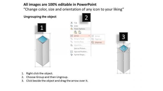 Consulting Slides Graph With Abc Steps And Icons Business Presentation