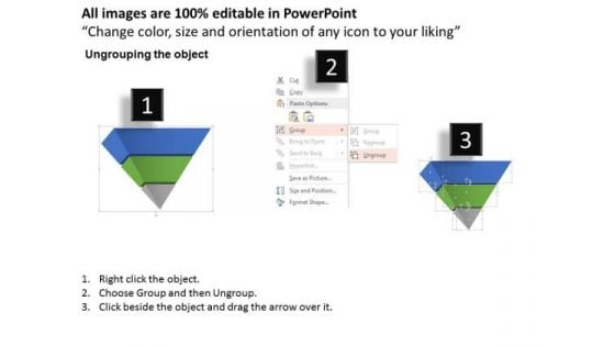 Consulting Slides Pyramid Design With 3 Text Boxes Business Presentation