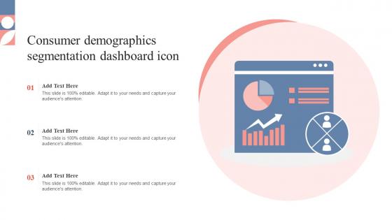 Consumer Demographics Segmentation Dashboard Icon Clipart Pdf