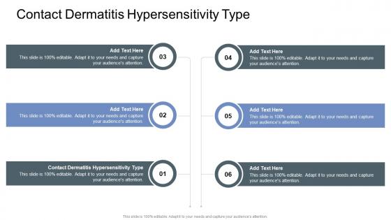 Contact Dermatitis Hypersensitivity Type In Powerpoint And Google Slides Cpb