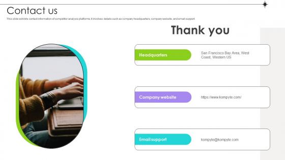 Contact Us Competitive Landscape Analysis Platform Pitch Deck Contact Us Competitive Landscape Analysis Platform Pitch Deck