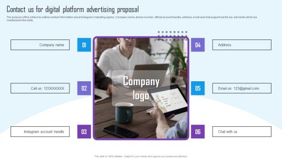 Contact Us For Digital Platform Advertising Proposal Clipart Pdf Contact Us For Digital Platform Advertising Proposal Clipart Pdf