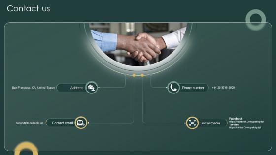 Contact Us Investor Funding Elevator Pitch Deck For Ticketing Management Firm Contact Us Investor Funding Elevator Pitch Deck For Ticketing Management Firm
