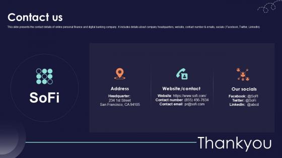 Contact Us Online Financial Services Platform Ppt Example