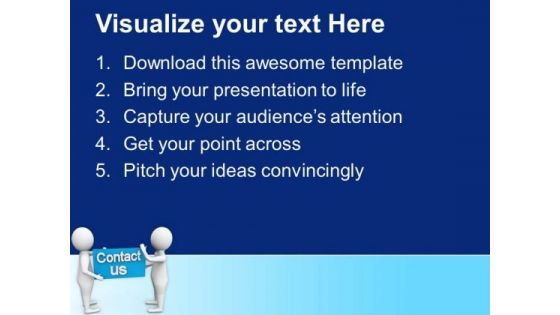 Contact Us Through Emails PowerPoint Templates Ppt Backgrounds For Slides 0713