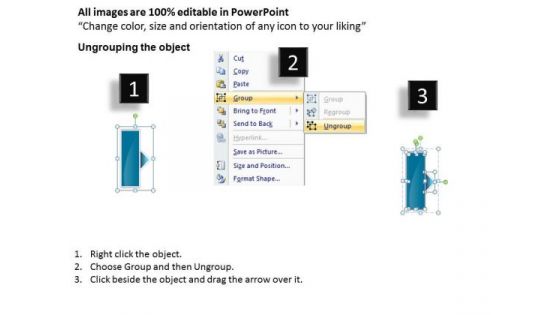 Continuous Flow Sequence Of Work Steps Free Flowchart Maker PowerPoint Slides