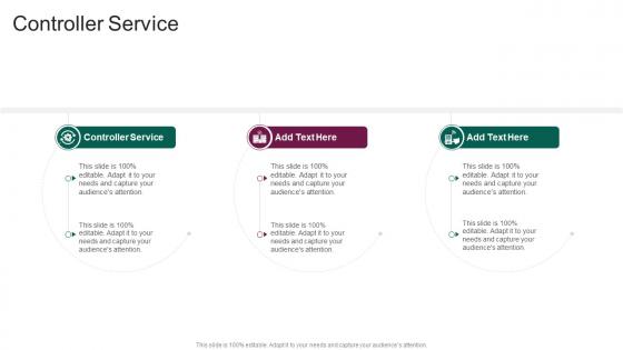 Controller Service In Powerpoint And Google Slides Cpb