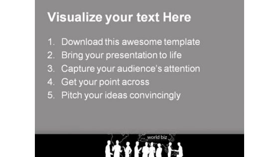 Conversation Global Business PowerPoint Themes And PowerPoint Slides 0511