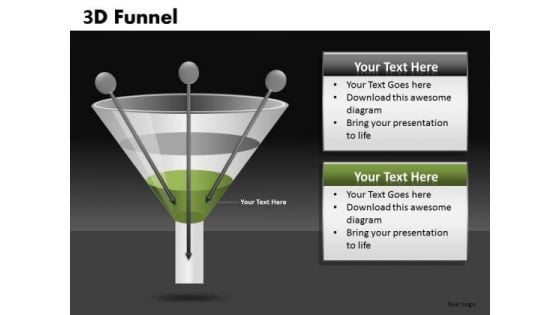 Conversion Funnel Inputs PowerPoint Templates Funnels Ppt Slides