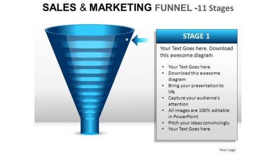 Conversion Stage 1 Funnel PowerPoint Slides And Ppt Diagram Templates