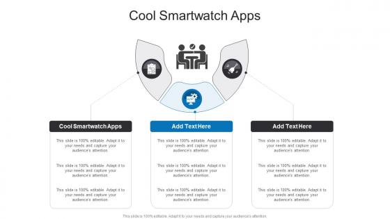 Cool Smartwatch Apps In Powerpoint And Google Slides Cpb