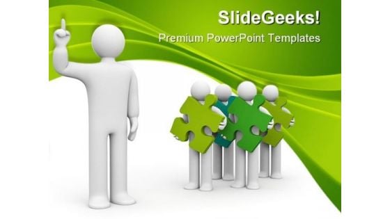 Cooperation And Development Business PowerPoint Themes And PowerPoint Slides 0711