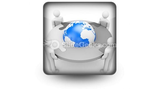 Cooperation Team PowerPoint Icon S