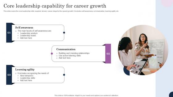 Core Leadership Capability For Career Growth Microsoft Pdf