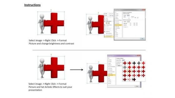 Corporate Business Strategy 3d Human Icon Medical Background Concepts