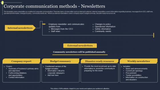 Corporate Communication Methods Newsletters Critical Incident Communication Demonstration Pdf Corporate Communication Methods Newsletters Critical Incident Communication Demonstration Pdf