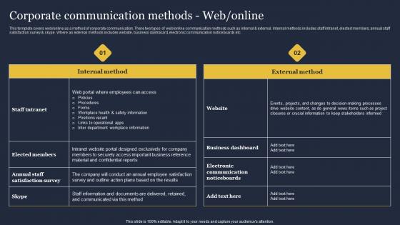 Corporate Communication Methods Web Online Critical Incident Communication Rules Pdf Corporate Communication Methods Web Online Critical Incident Communication Rules Pdf