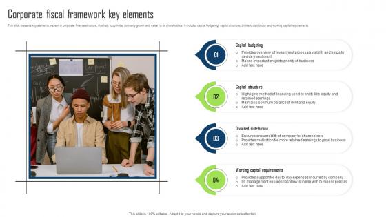 Corporate Fiscal Framework Key Elements Demonstration Pdf