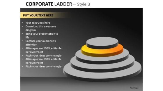 Corporate Ladder Style 3 Ppt 5