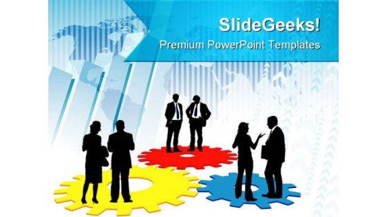 Corporate Machinery Business PowerPoint Templates And PowerPoint Backgrounds 0511