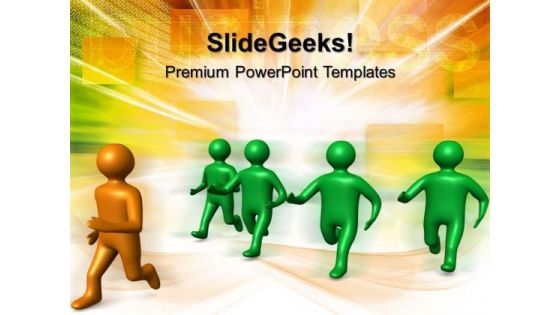 Corporate Race Ceo Leadership PowerPoint Templates And PowerPoint Themes 0512 Corporate Race Ceo Leadership PowerPoint Templates And PowerPoint Themes 0512