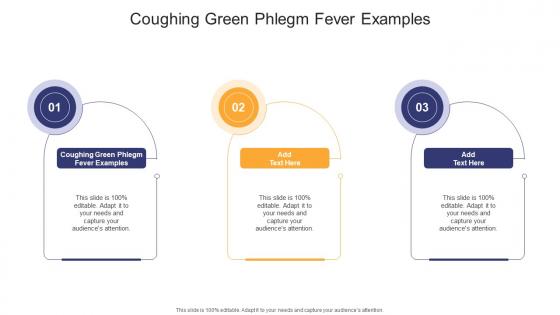 Coughing Green Phlegm Fever Examples In Powerpoint And Google Slides Cpb