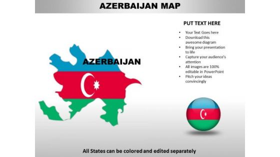 Country PowerPoint Maps Azerbaijan Country PowerPoint Maps Azerbaijan