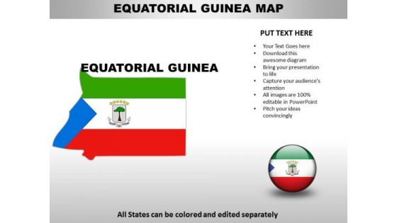 Country PowerPoint Maps Equatorial Guinea Country PowerPoint Maps Equatorial Guinea