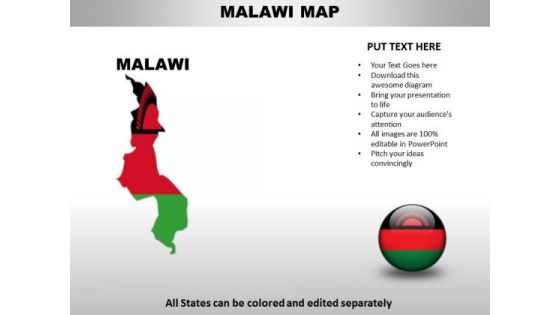 Country PowerPoint Maps Maliawi